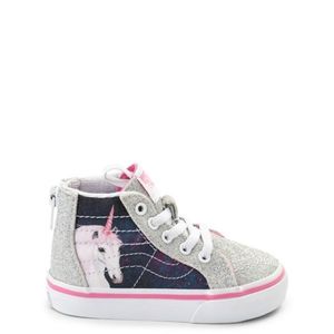 Vans Sk8 Hi Zip Unicorn Skate Shoe